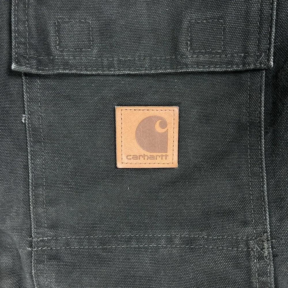 Vintage Carhartt Jacket Size XL Green Sandstone Duck Arctic Quilt Lined C26 MOS